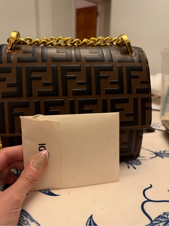 Handbags - Designer-Inspired Brown Chain Shoulder Bag